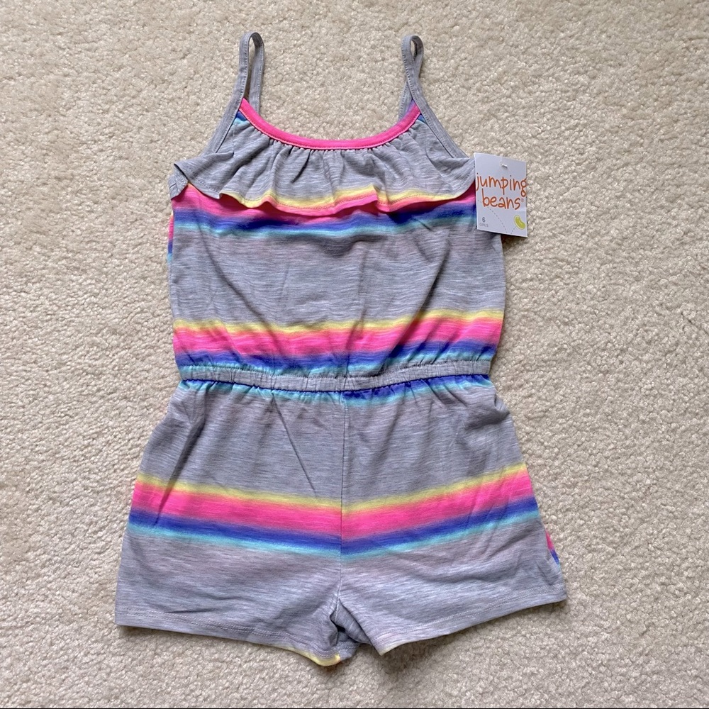 Strappy Printed Romper